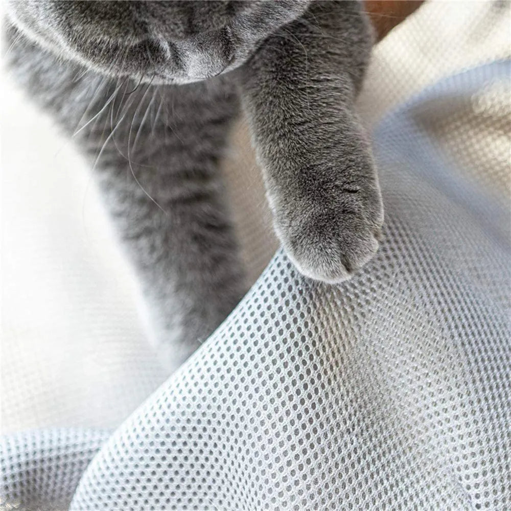 Hamaca para gatos, cama de pie para perros, cama para dormir profunda para gatos pequeños y medianos, esteras desmontables y fáciles de limpiar para mascotas