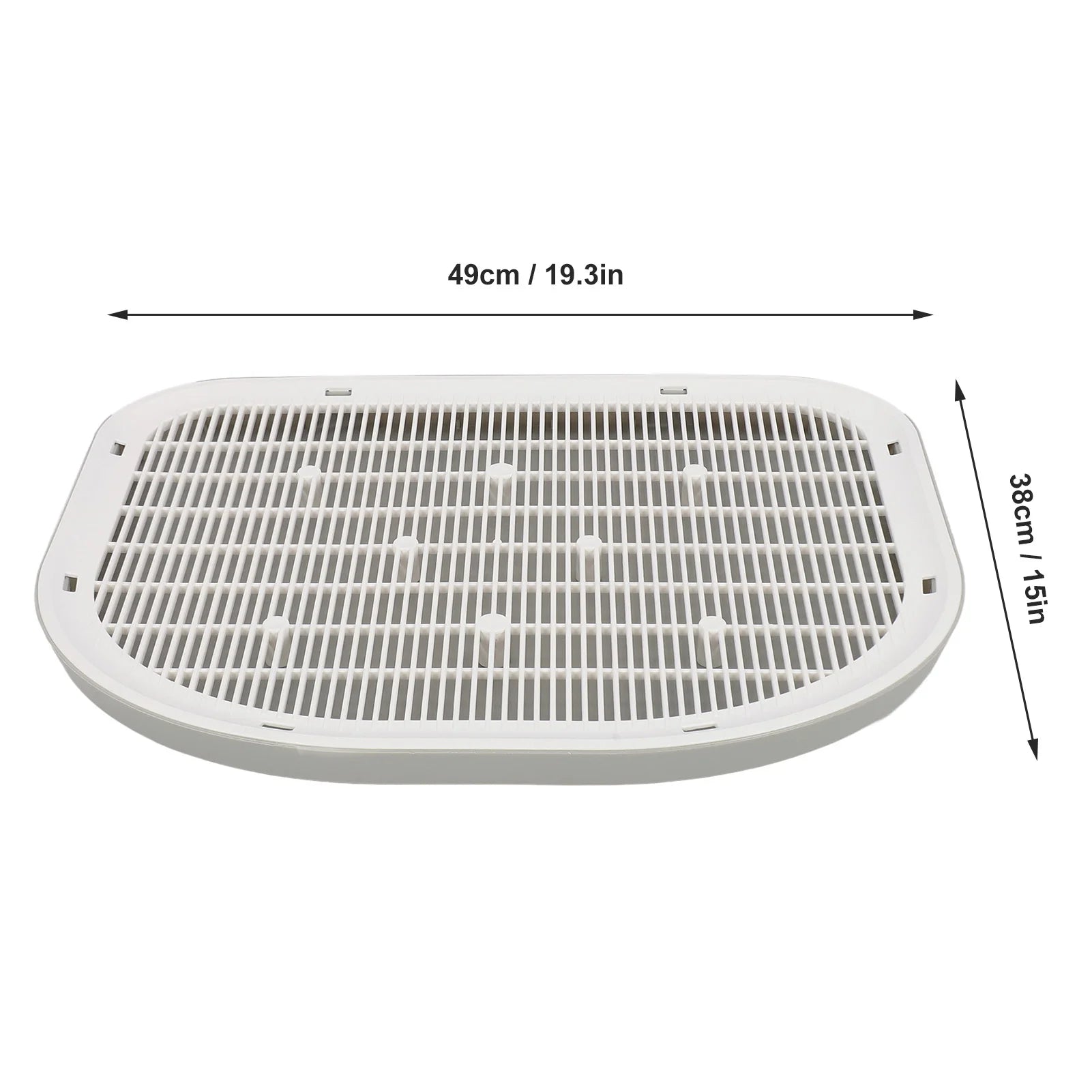 Estera de arena para gatos, estera de arena para gatos, impermeable, resistente, antideslizante, resistente a fugas, fácil de limpiar, estera para atrapar arena para gatos para el hogar