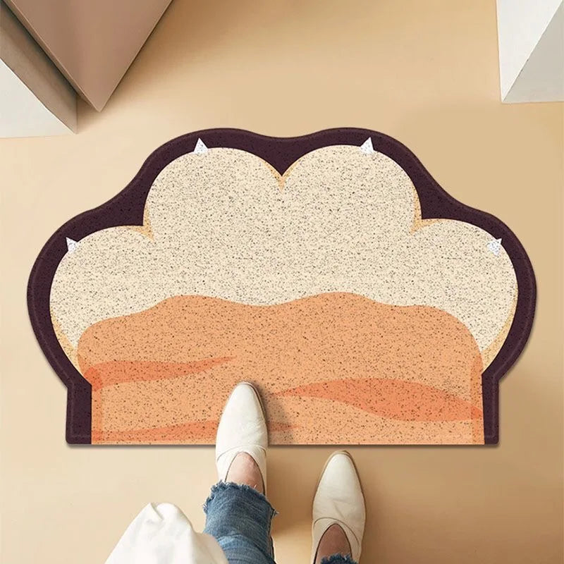 Alfombrilla para arena de gato, alfombrilla para caja de arena, alfombrilla para atrapar arena, suave en patas de gatito, accesorios antideslizantes para mascotas, alfombrillas para puerta, alfombrilla para baño