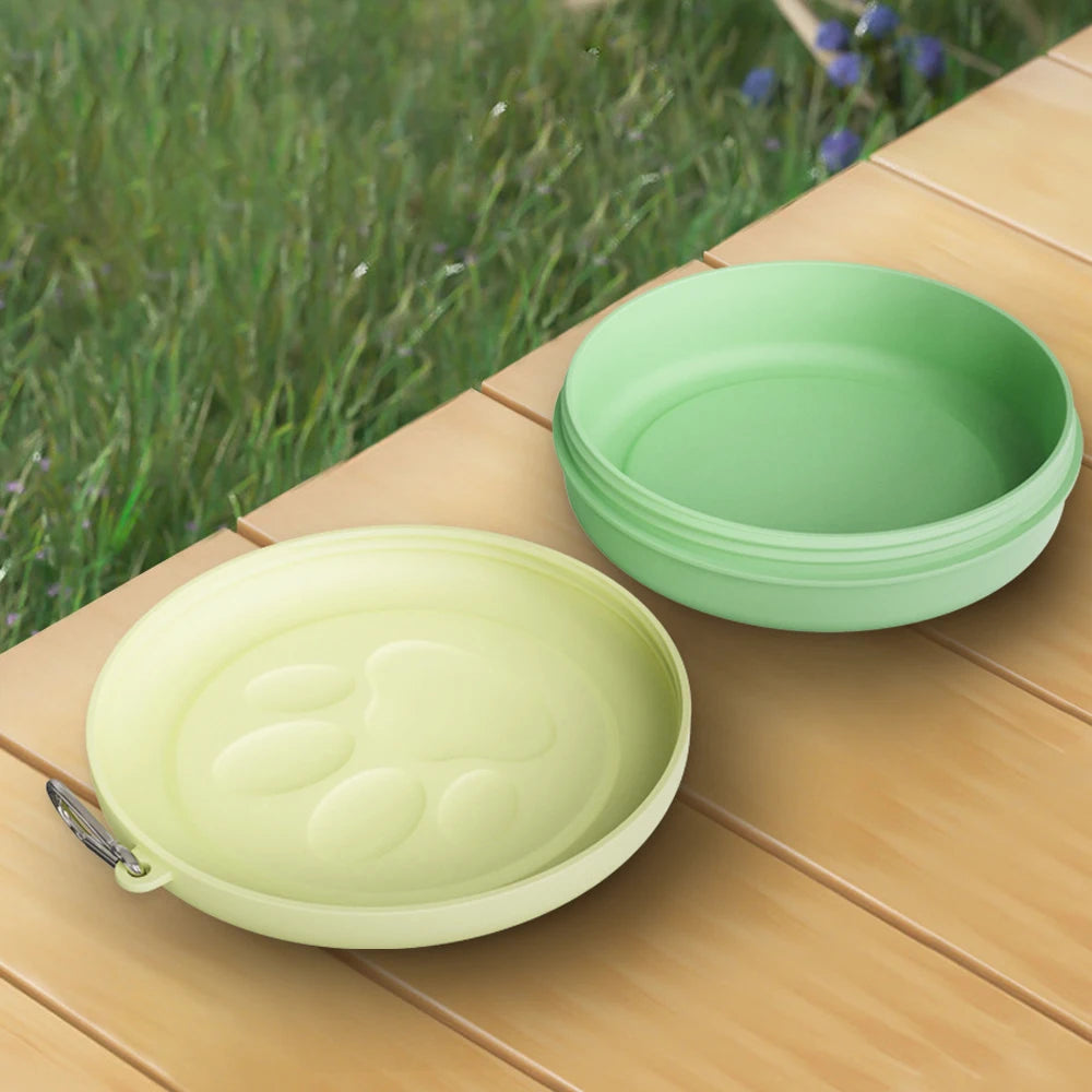Contenedor de agua portátil para comida de perros y mascotas, cuenco para beber para perros de viaje al aire libre, cuenco duradero para alimentador de mascotas, suministro de alimentación para perros y gatos