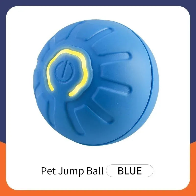 Bola de juguete inteligente para perros, pelota de juguete interactiva electrónica para mascotas, bola de juguete rodante que rebota automática USB con luces RGB, producto para cachorros y gatos
