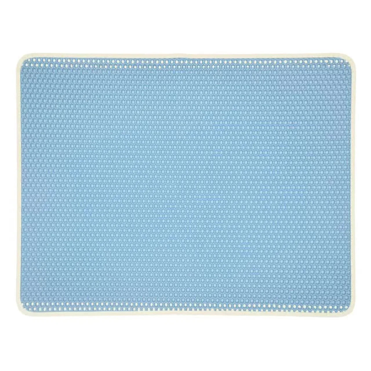 Estera de arena para gatos, estera para caja de arena de doble capa, impermeable, a prueba de orina, estera de arena para gatitos, fácil de limpiar, Control de dispersión