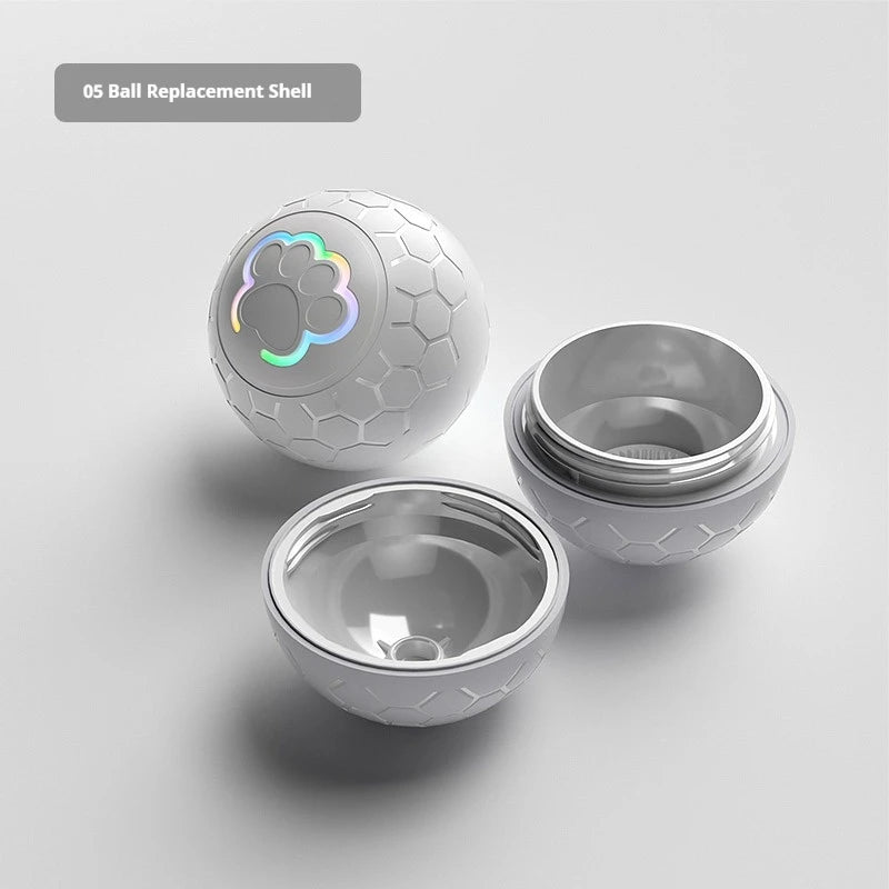 Bola de juguete inteligente para perros, pelota de juguete interactiva electrónica para mascotas, bola de juguete rodante que rebota automática USB con luces RGB, producto para cachorros y gatos