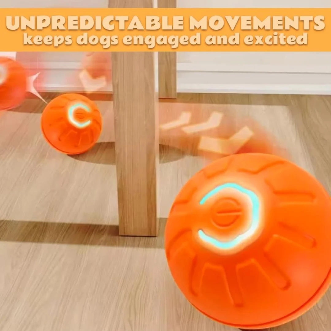 Pelota eléctrica inteligente para perros y gatos. Juguete interactivo por gravedad