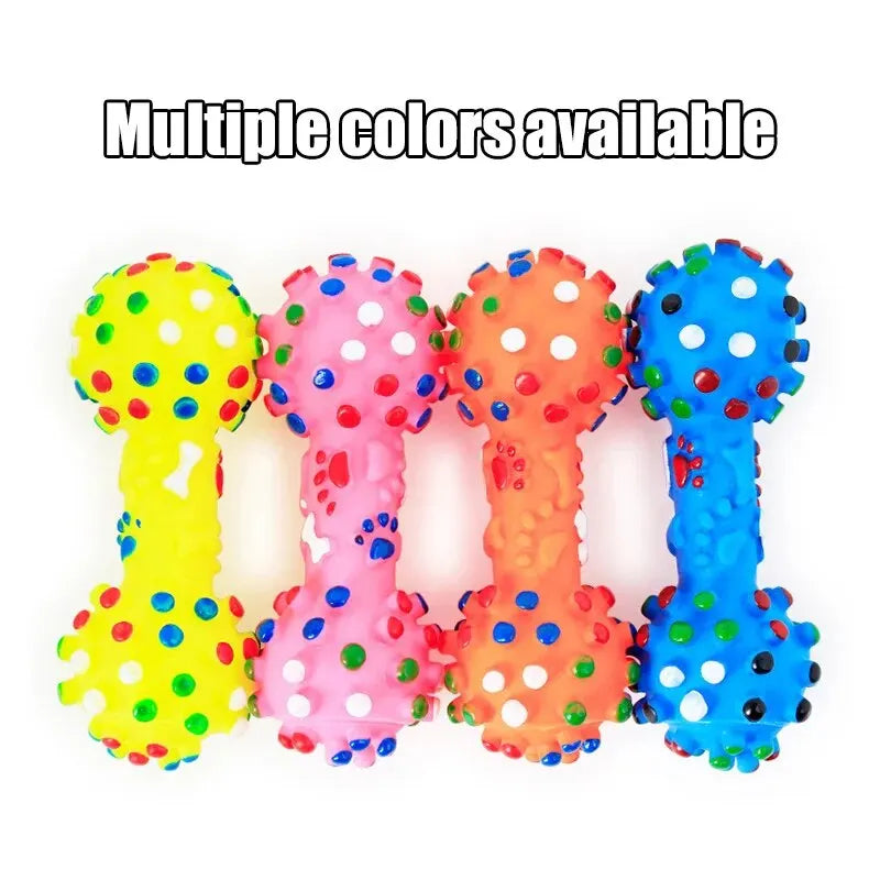 Juguete para masticar para perros, goma Natural, seguridad y protección del medio ambiente, Flexible, resistente a mordeduras, dientes limpios, 1 ud.